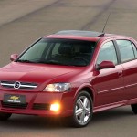 Astra Red Fog Lamps On Wallpaper
