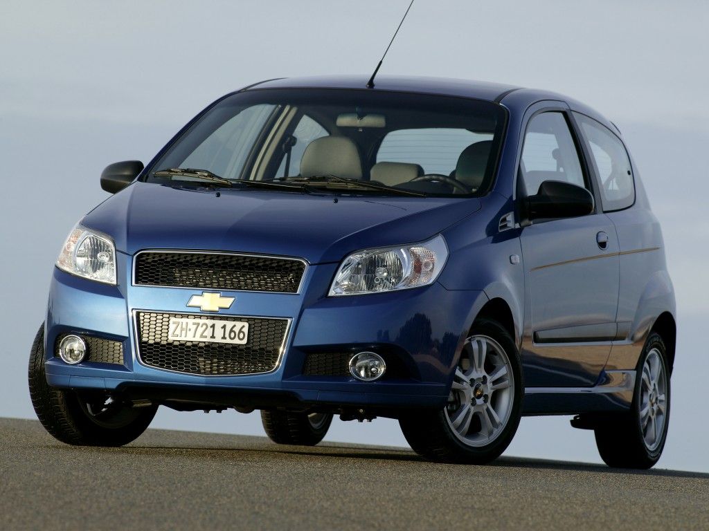 Aveo Blue Front Low Angle Wallpaper 1024x768