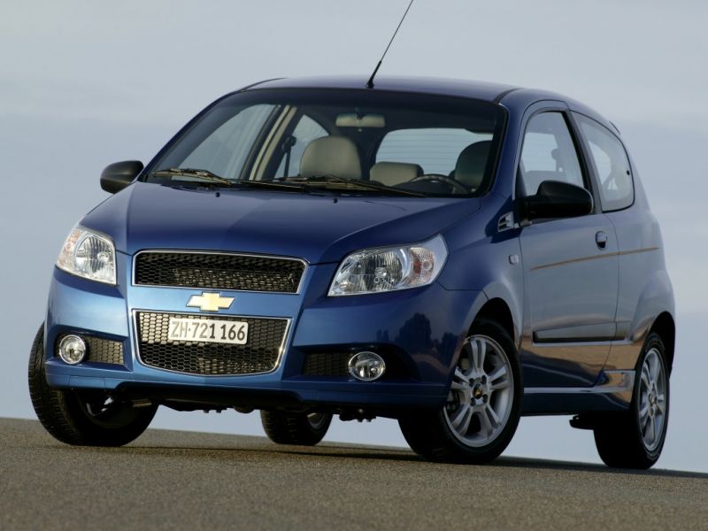 Aveo Blue Front Low Angle Wallpaper 800x600