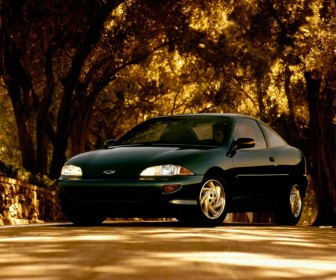 Chevrolet Cavalier 1999 Green Front Angle Wallpaper