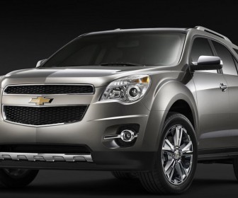 Chevrolet Equinox Gray Front Low Angle Wallpaper