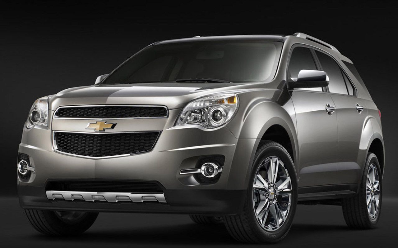 Chevrolet Equinox Gray Front Low Angle Wallpaper 1280x800