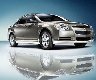Chevrolet Malibu 2011 Reflection Wallpaper