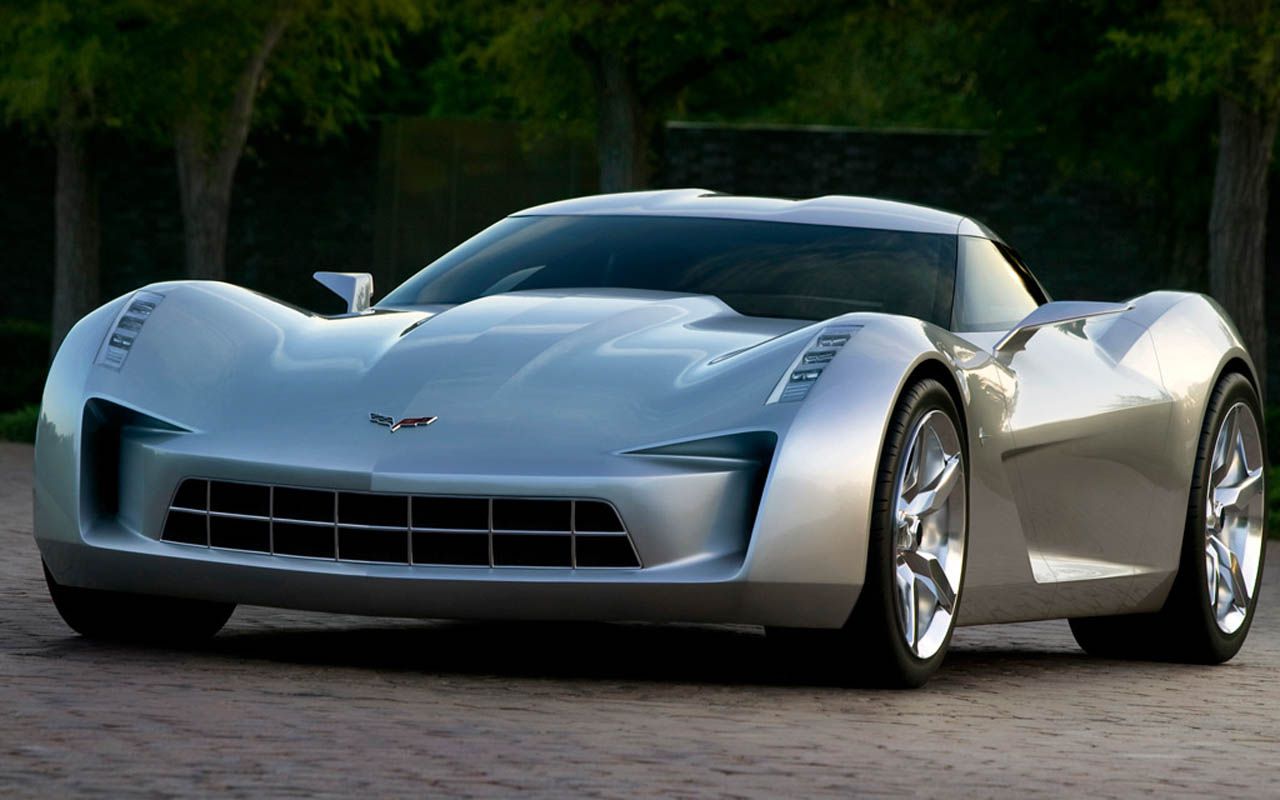 Chevrolet Stingray Front Low Angle Wallpaper 1280x800